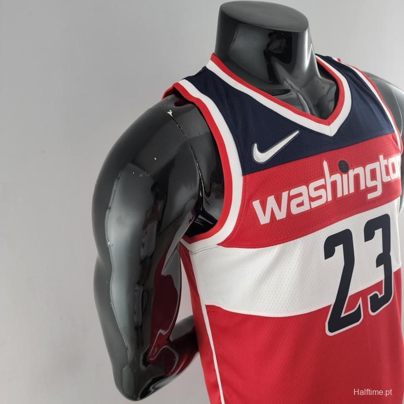 75th Anniversary JORDAN #23 Wizards Red, White And Blue NBA Jersey