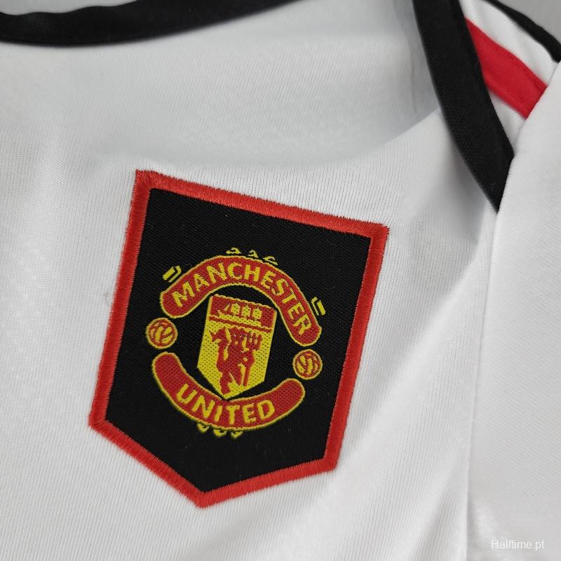 22/23 Manchester United Away White Baby Jersey 9-12 MONTH KM#0036