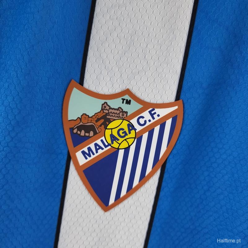 22/23 Malaga Home Soccer Jersey