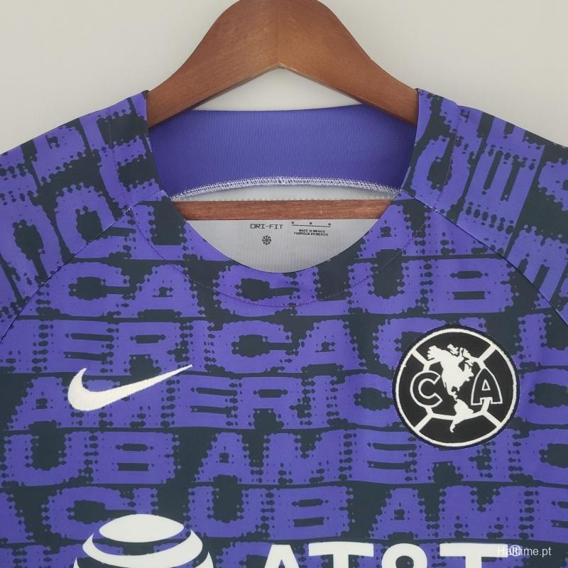 22/23 Club America Training Purple Jersey