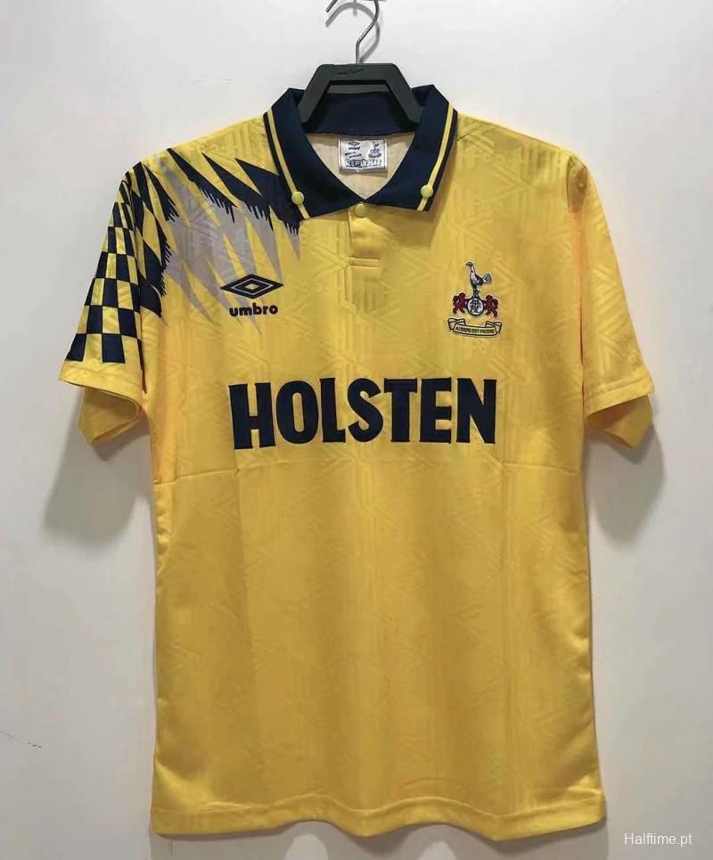 Retro 92/94 Tottenham Hotspur Away Soccer Jersey