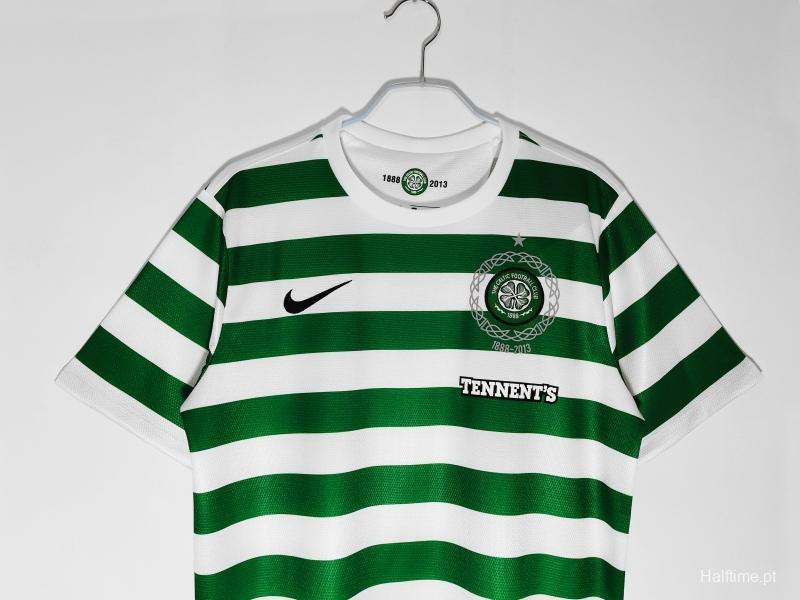 Retro 2012/13 Celtic Home 125th Anniversary Soccer Jersey