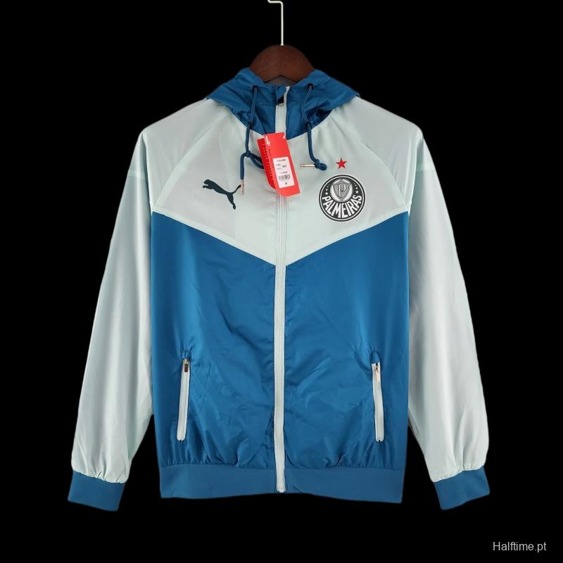 22/23 Palmeiras Windbreaker Blue