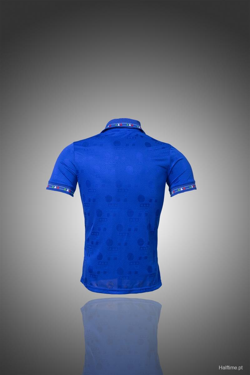 Retro 1994 Italy Home Soccer Jersey