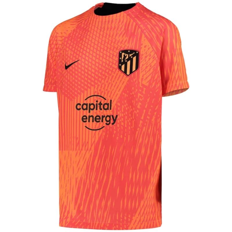 22/23 Atletico Madrid Orange Pre-Match Jersey