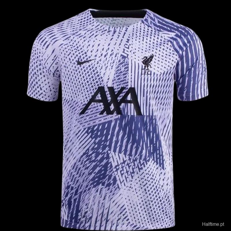 22/23 Liverpool Purple Pre-Match Jersey