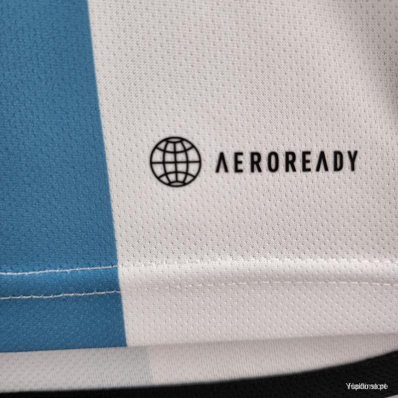 3 Stars Argentina Home Final Match Jersey