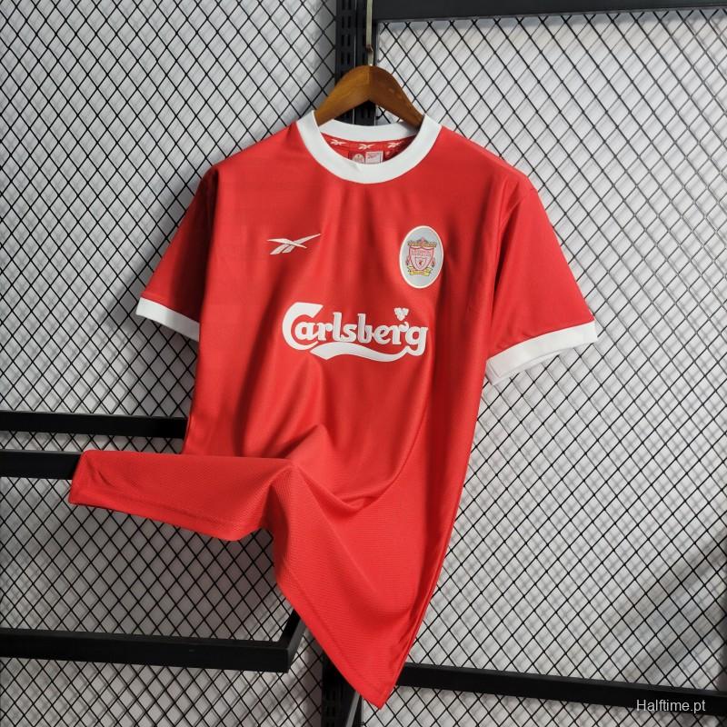 Retro 98/00 Liverpool Home Jersey