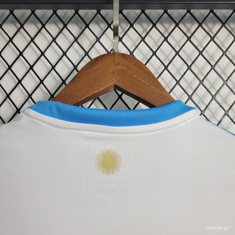 2023  Argentina World Cup White Training Jersey