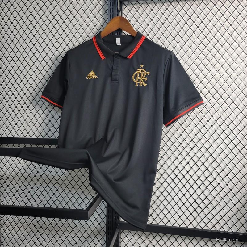 23-24 Flamengo Black POLO Jersey