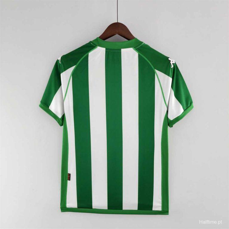 Retro 01/02 Real Betis Home Jersey