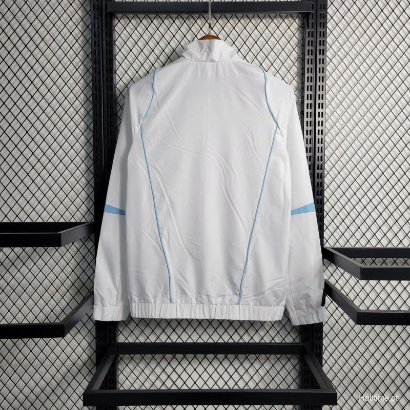 23-24 Sao Paulo White Windbreaker