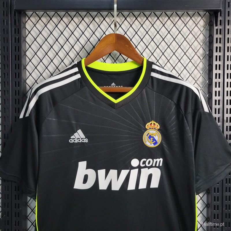 Retro 10-11 Real Madrid Away Black Soccer Jersey