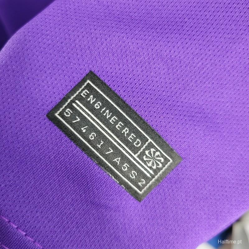 23-24 PSG Purple Training Jersey