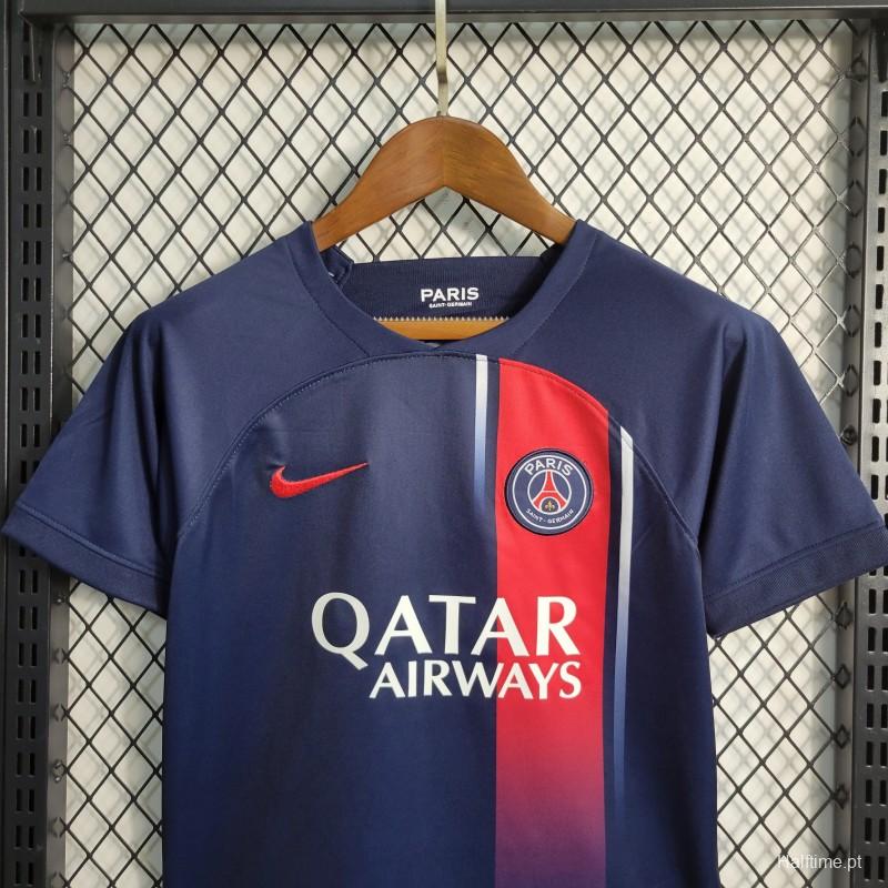 23-24 Kids PSG Home Jersey Size 16-28