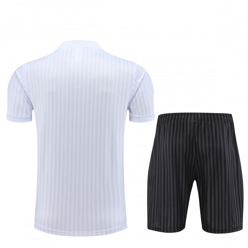 23 24 Juventus White Remake Icon Short Sleeve+Shorts