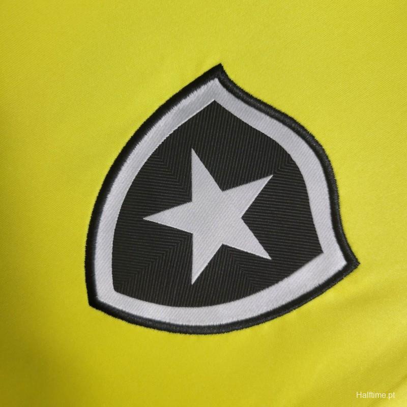 23-24 Botafogo Goalkeeper Away Yellow Jersey