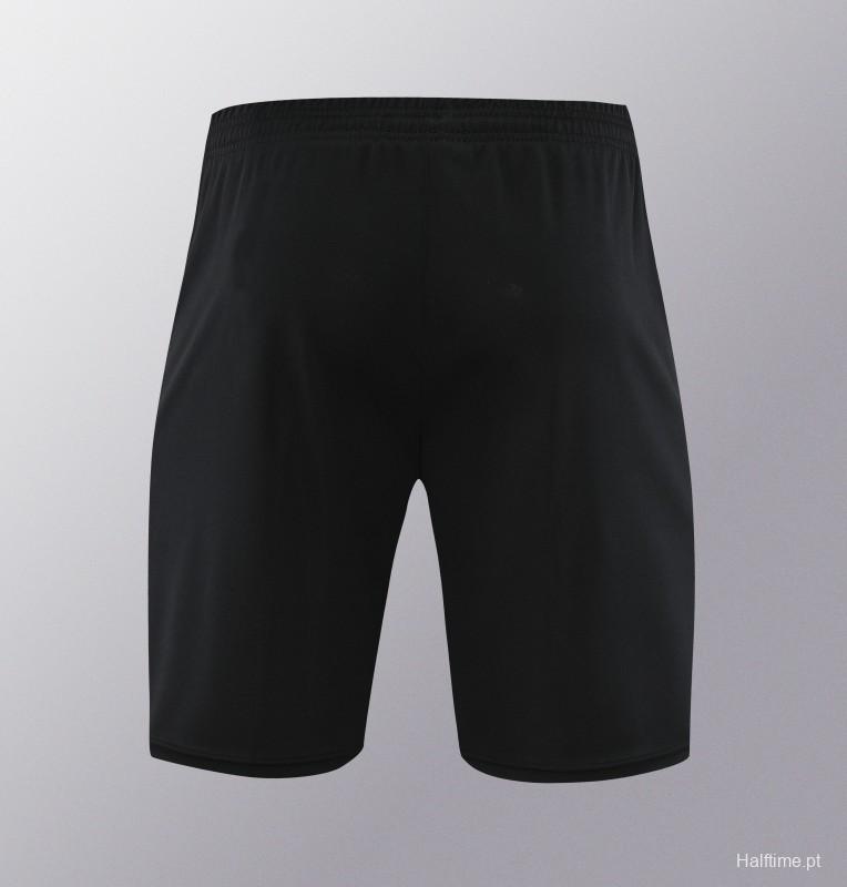 24/25 Manchester United Black Short Sleeve Jeresy+Shorts