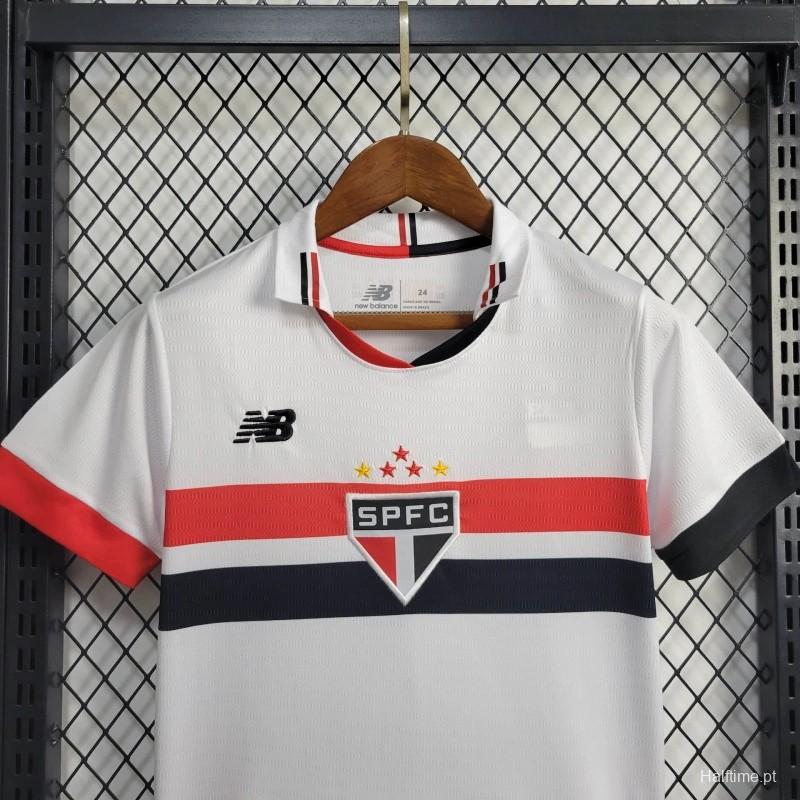 24/25 Kids Sao Paulo Home Jersey