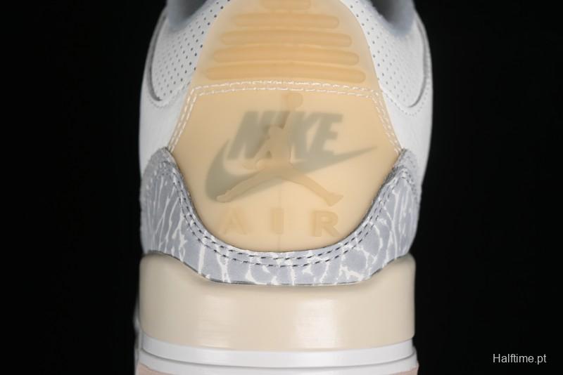 Air Jordan 3 "Craft Ivory" Ivory Full First Layer 