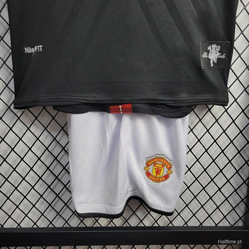 Retro KIDS 07/08 Manchester United Away 16-28 Jersey