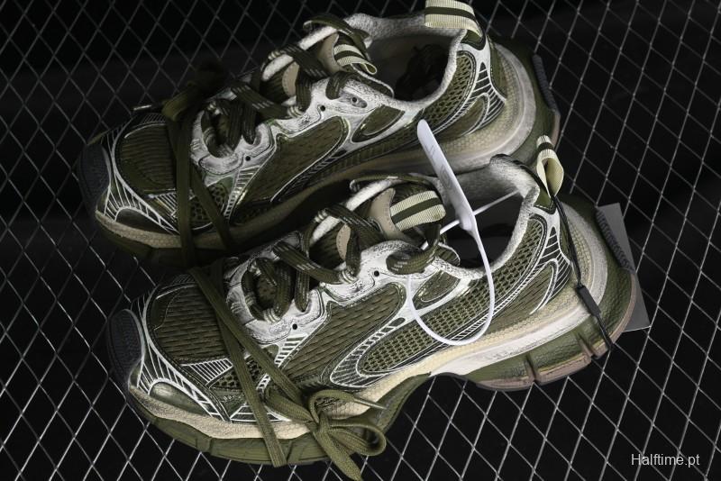 Balenciaga Phantom Sneaker 10th Generation Trend Running Shoes with Transparent Heel Strap - W3XL67019