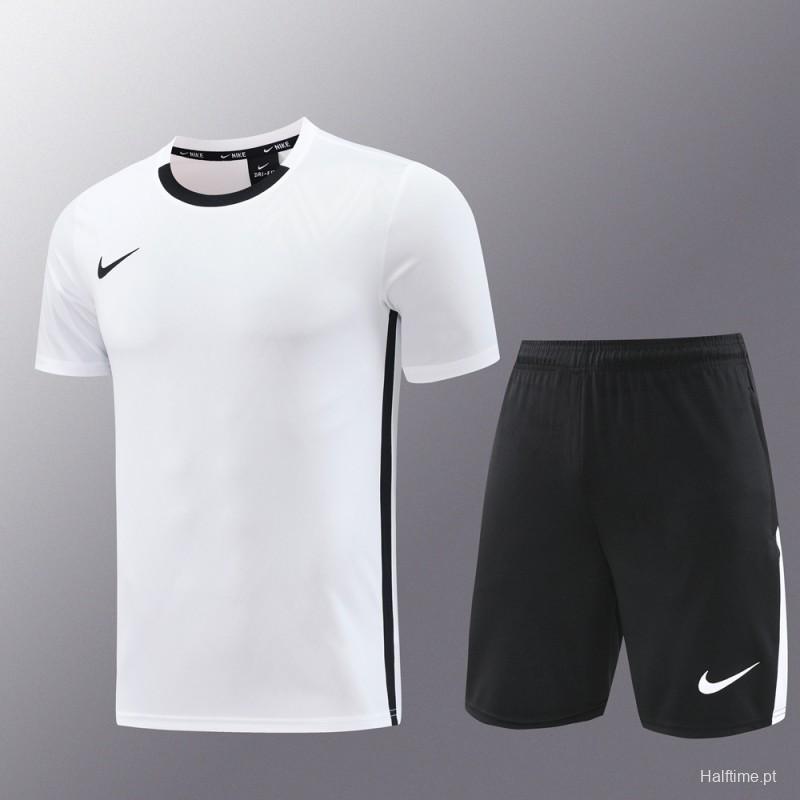 24/25 Nike White Short Sleeve Jersey+Shorts