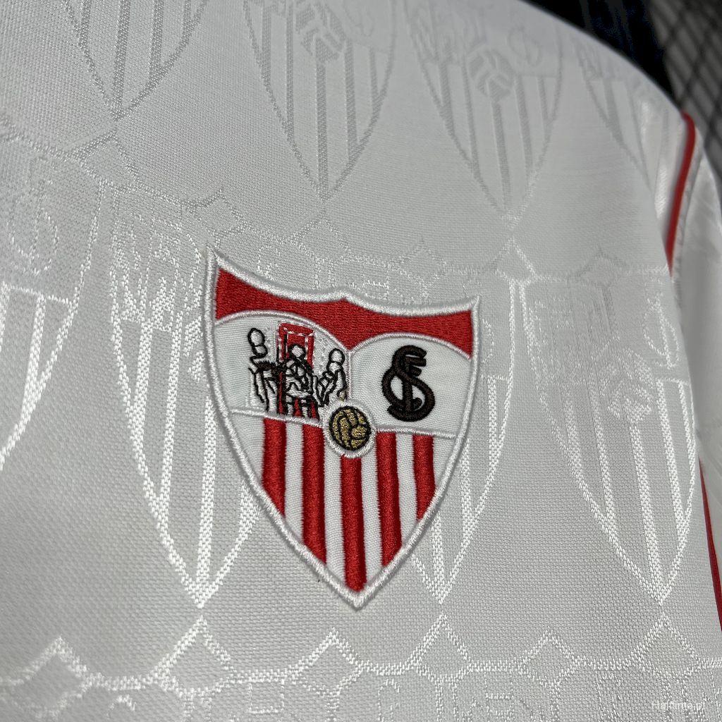 Retro 91/92 Sevilla FC Home Jersey