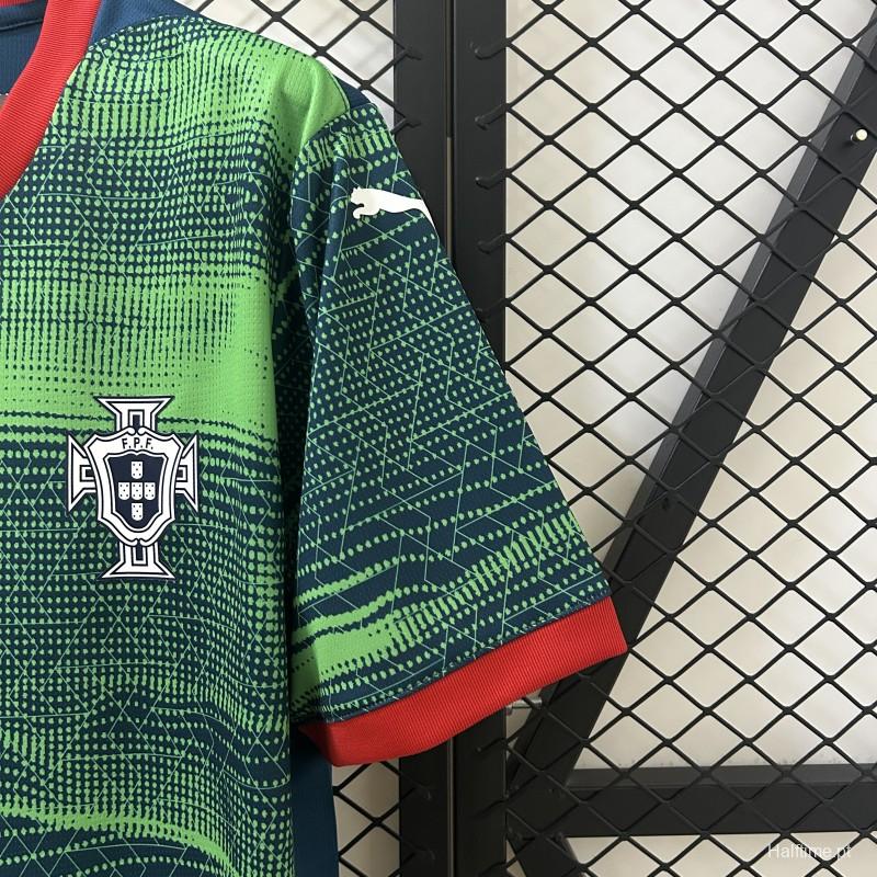 2025 Portugal E-sports Home Green Jersey