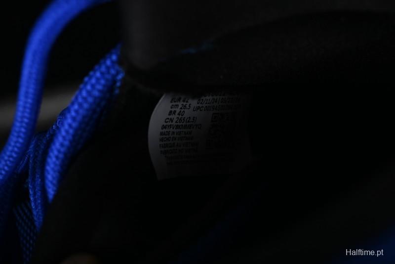 Nike Air Jordan 11 Retro High Top Basketball Shoes in Black and Blue - CT8012-400