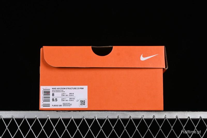 Nike Air Zoom Structure 25 2024 New Cushioning Anti-Slip Comfortable Running Shoes - FJ0332-100
