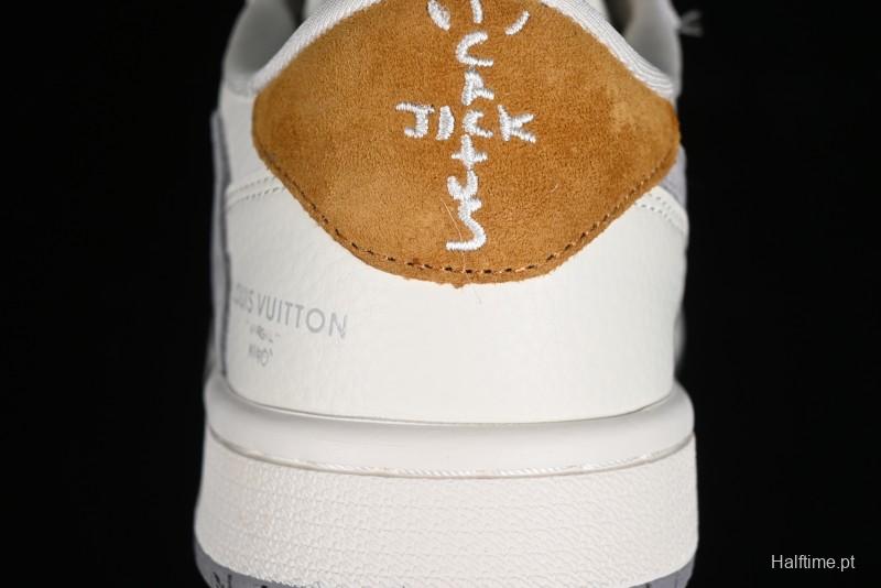 Nike Air Jordan 1 Low OG SP Travis Scott x Fragment Design Retro Sneakers - LX1988-800