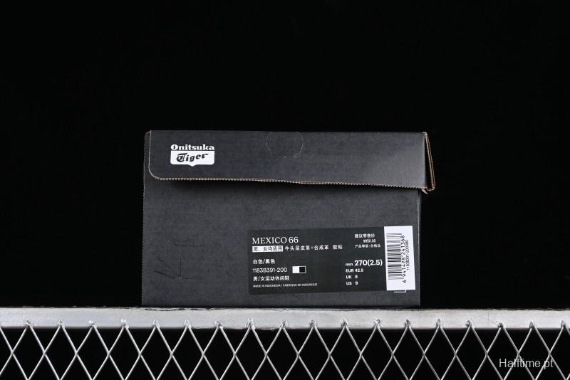 Onitsuka Tiger Mexico 66 Low-Top Leather Casual Running Shoes - 1183B391-200