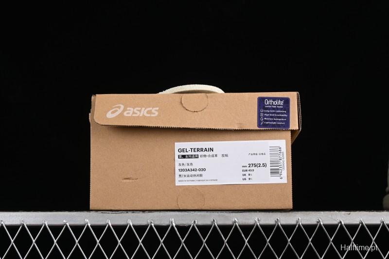 Asics Gel-Terrain Retro Breathable Casual Shoes Cushioned Men's Durable Running Sneakers - 1203A342-020