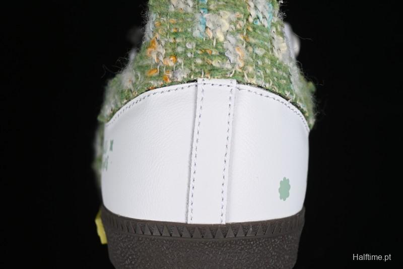 Adidas Originals Samba OG Low-Top Casual Sneakers with Panda Mischief Design - B75806