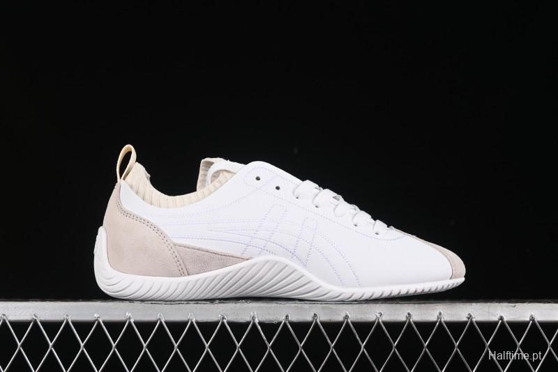 Onitsuka Tiger Sclaw Low-Top Lifestyle Casual Shoes with Comfortable Slip-Resistant Durable Design - 1183B969-101