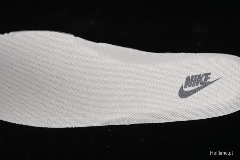 Nike Air Force 1 '07 Low Stussy Collaboration - Light Grey Double Swoosh Casual Sneakers - XZ6188-012