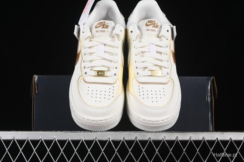 Nike Air Force 1 Shadow Lightweight Lifting Low-Top Casual Sneakers - DZ1847-108