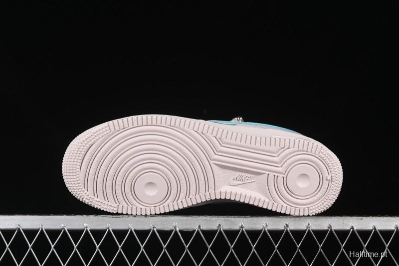 Nike Air Force 1'07 Low "Keep Smile" Casual Lace-Up Sneakers - DZ1328-112