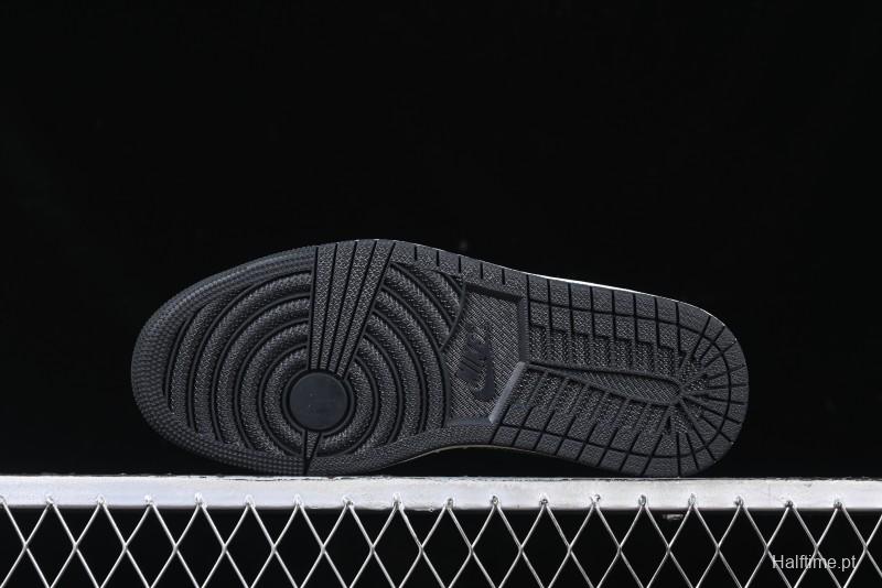 Nike Travis Scott x Fragment Design x Air Jordan 1 Low OG SP AJ1 Stussy Collaboration - Black Green - AG3702-805
