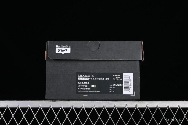 Onitsuka Tiger Mexico 66 Low-Top Leather Casual Running Shoes - DL408-1684