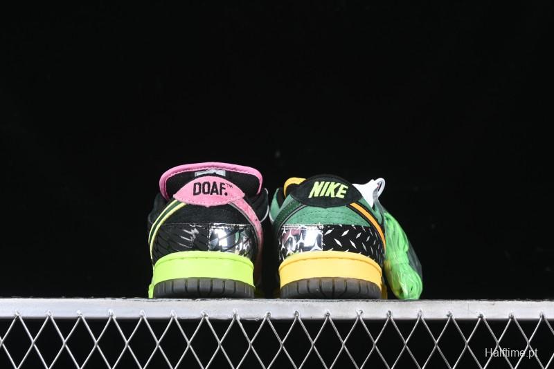 Nike Dunk Low "What The Ducks" Oregon Ducks Football Team Low-Top Casual Sneakers - HV1454-001