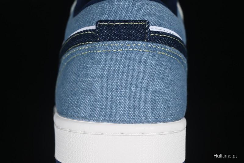 Nike Air Jordan 1 Low "Canadian Tuxedo" Basketball Shoes - IH0648-141