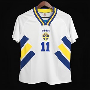 Retro 1994 Sweden Away White Jersey