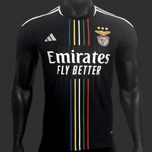 Player Version 23/24 Benfica Away Black Jersey