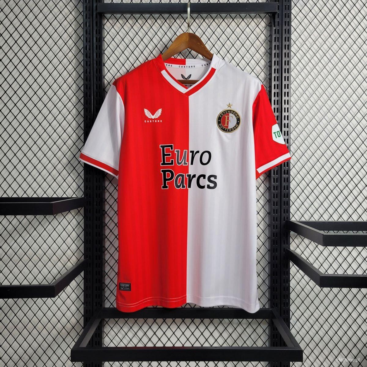 23/24 Feyenoord Rotterdam Home Jersey