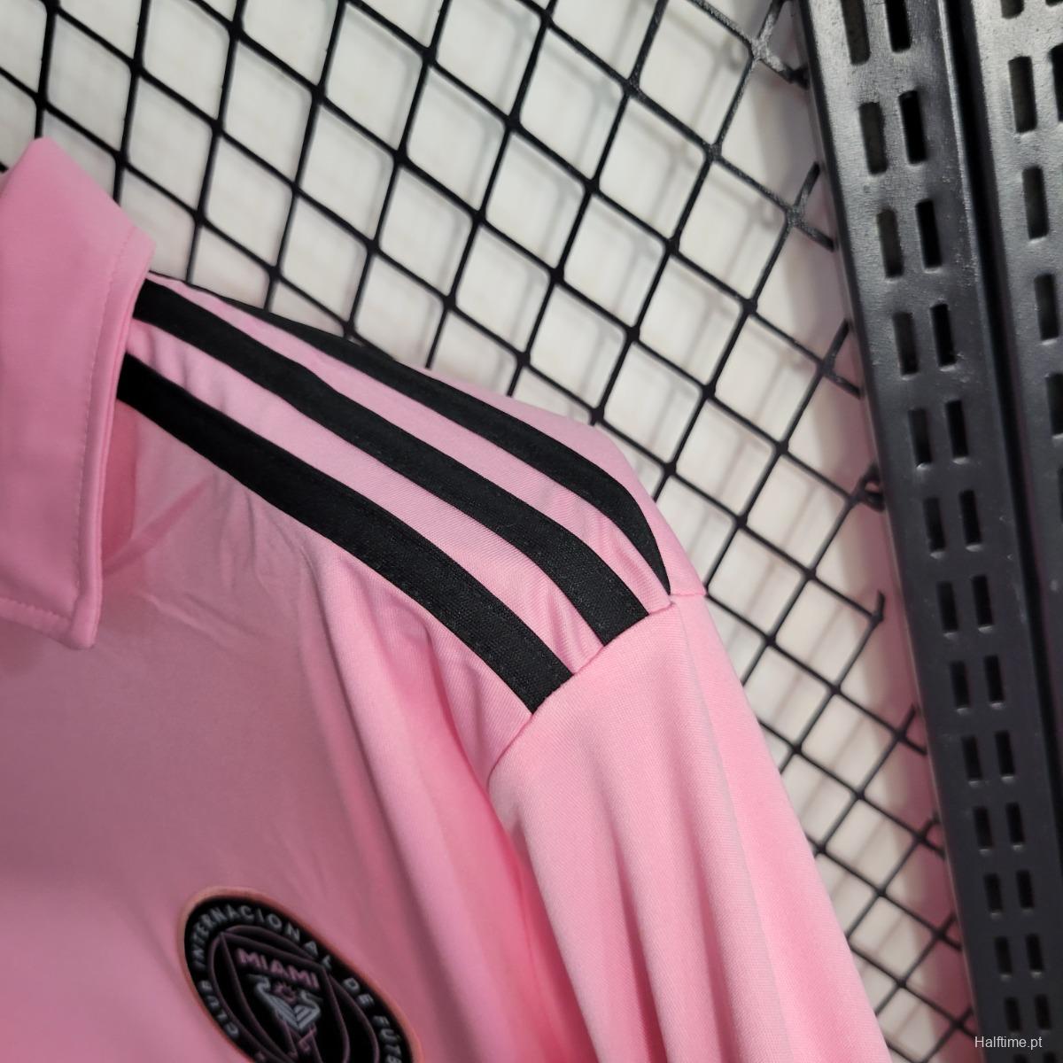 Messi 10 Inter Miami FC Pink Personalized Shirt Baseball Jersey