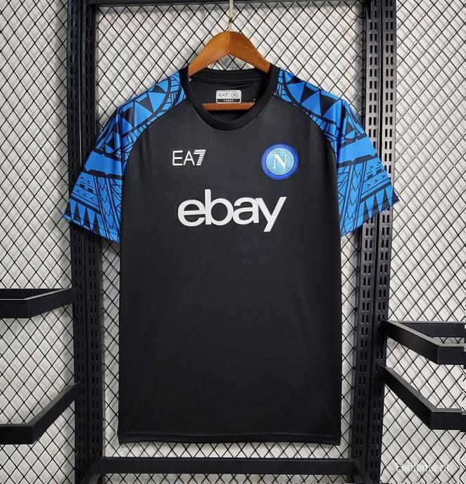 23/24 Napoli Blue/Black Jersey