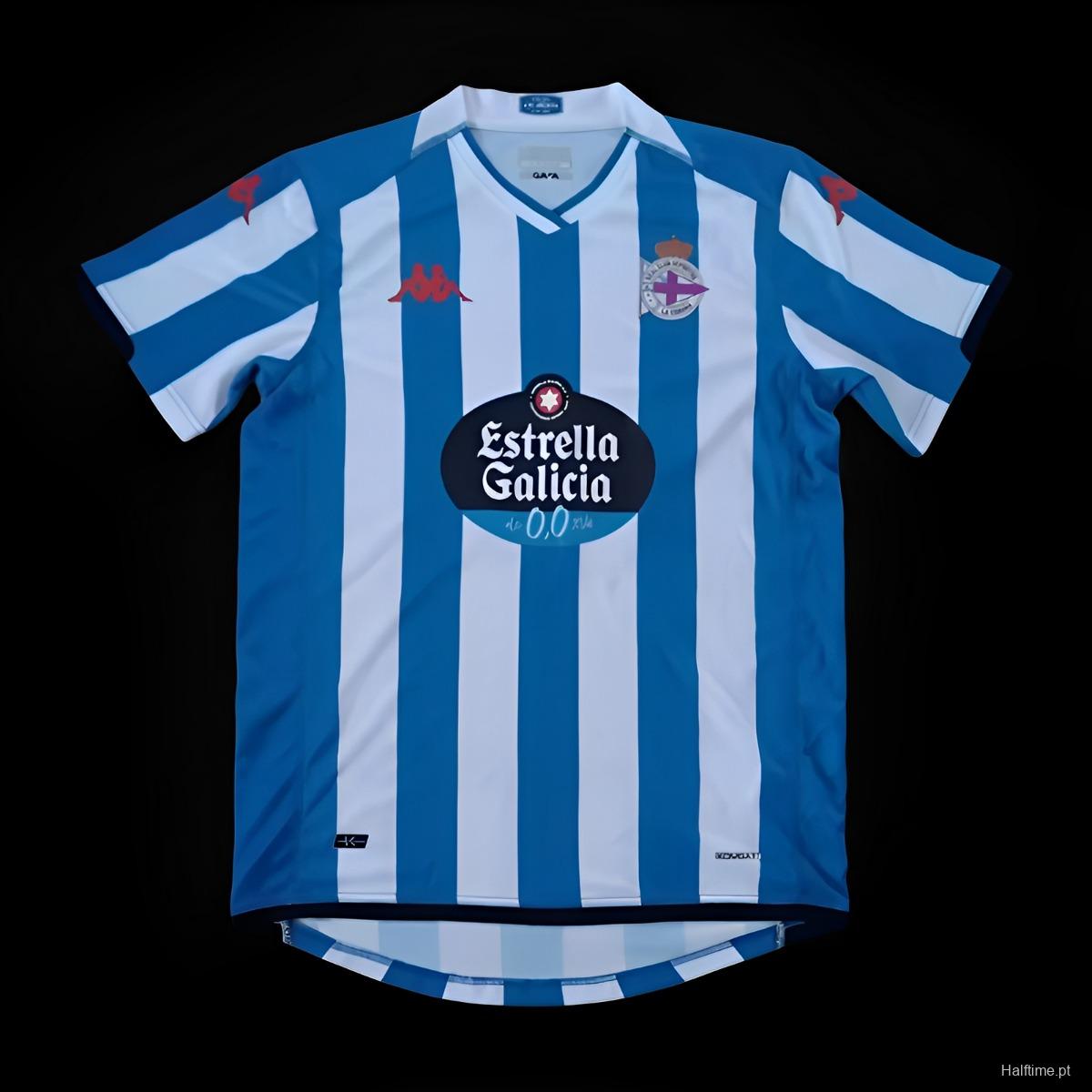 23/24 Deportivo La Coruna Home Jersey