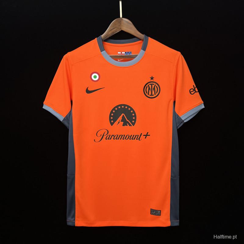 23/24 Inter Milan Third Orange Jersey